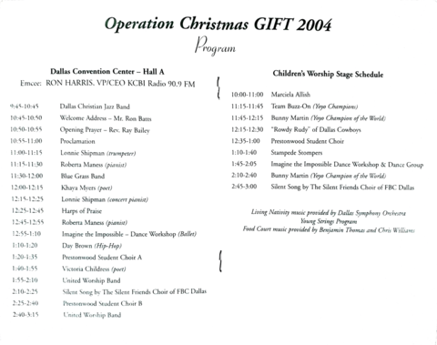 2004 milestone photo